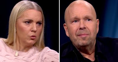 Lasse Kronér och Carina Bergfeldt