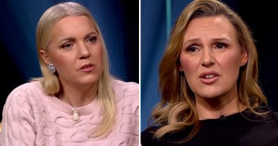 Sanna Nielsen i Carina Bergfeldts talkshow
