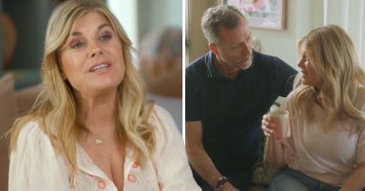 Pernilla Wahlgren och Christian Bauer.