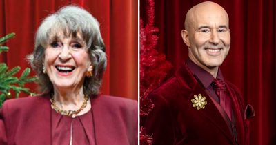 Siw Malmkvist och Mark Levengood som julvärdar