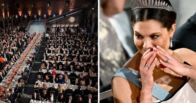 Kronprinsessan Victoria under Nobelfesten.