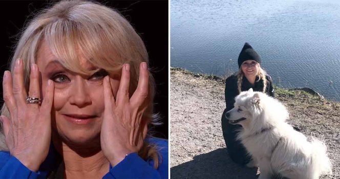 Nanne Grönvall, hunden Ripley.