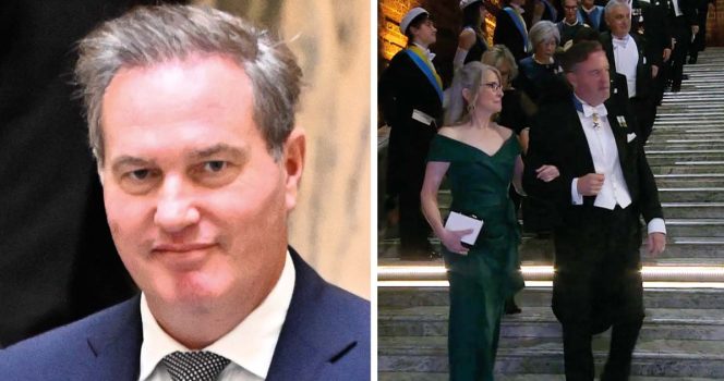 Chris O'Neill, Nobel 2025. Foto: Jonas Ekströmer/TT & SVT