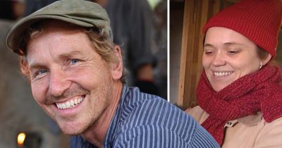 Frank Erichsen är "Hundra procent bonde". Här med frun Theresa. Foto: DR/SVT