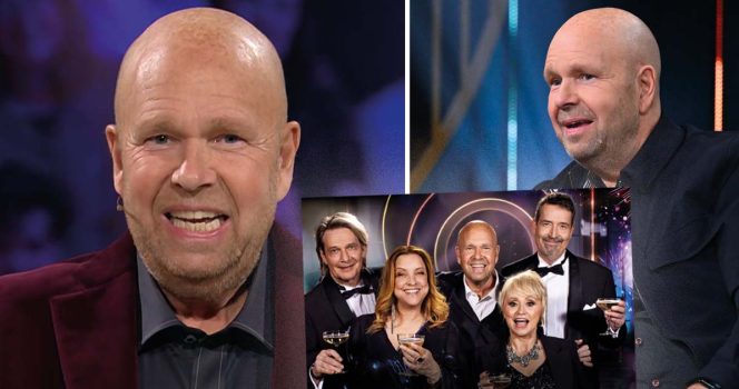 Lasse Kronér i Doobidoos nyårsspecial. Foto: SVT & Monkberry & Bo Håkansson/SVT