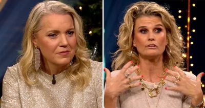 Christine Meltzer i Carina Bergfeldts talkshow