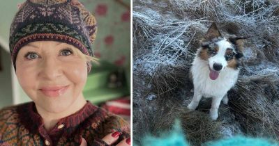 Pia Johanssons hund Lykke.