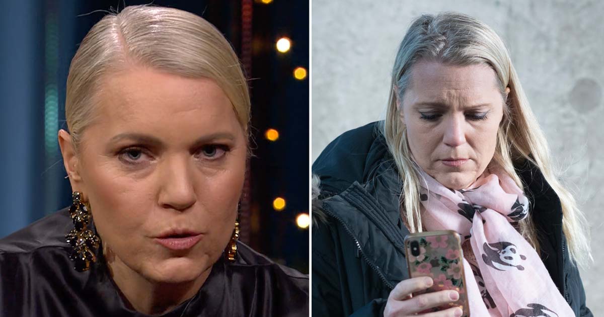 Carina Bergfeldt. Foto: SVT & Staffan Löwstedt/SvD/TT