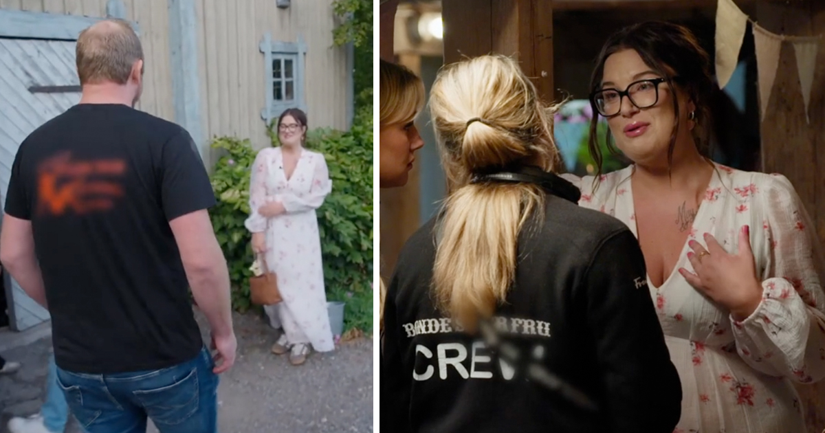 Brevskrivaren Cecilia fick ingen inbjudan till bonden Anders gård