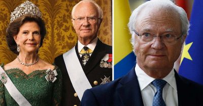 Kung Carl XVI Gustaf och drottning Silvia.