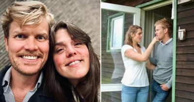 Martin Järborg och hustrun Camilla