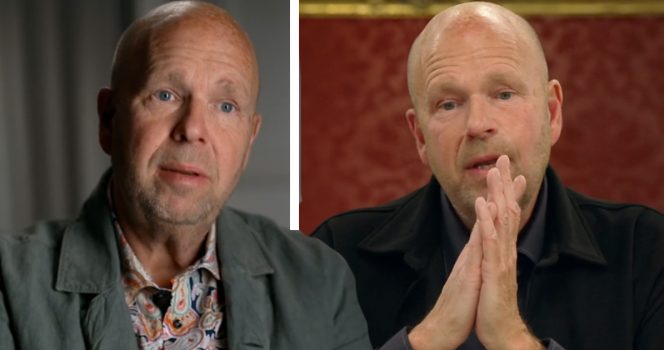 Lasse Kronér ville inte prata om privatlivet i "Stjärnorna på slottet"