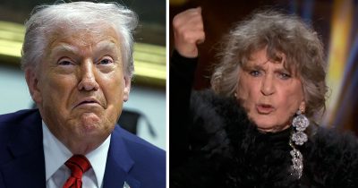 Siw Malmkvist skickade pik till Donald Trump på Guldbaggegalan