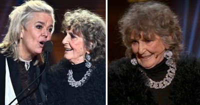 Siw Malmkvist bar speciell detalj under Guldbaggegalan