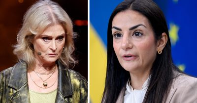 Lena Endre är rasande över att kulturminister Parisa Liljestrand (M) missade Guldbaggegalan