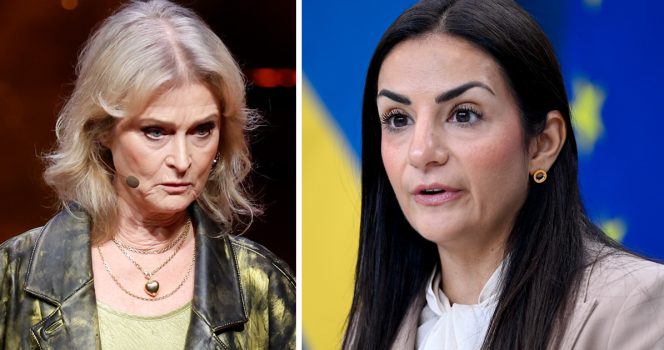 Lena Endre är rasande över att kulturminister Parisa Liljestrand (M) missade Guldbaggegalan