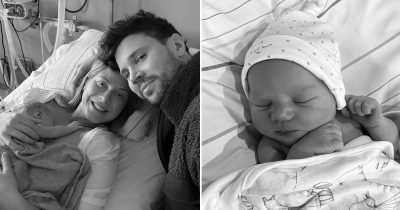 Robin Bengtsson och Sigrid Bernson har fått barn.