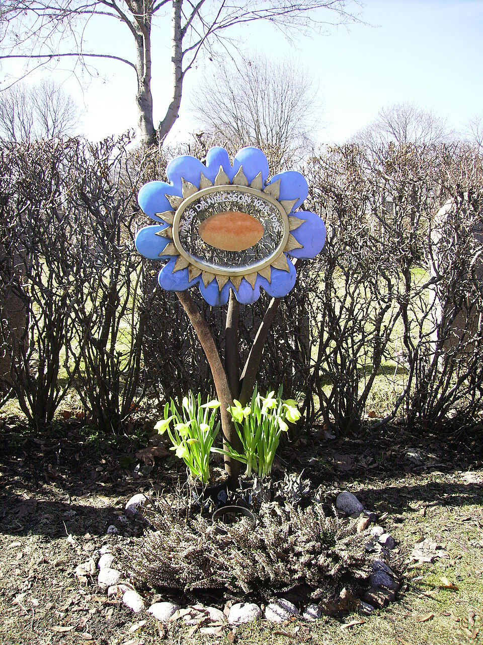 Tage Danielssons gravsten