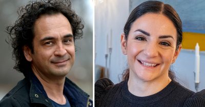 Markus Aujalay försvarar kulturministern Parisa Liljestrand (M) då hon nobbade Guldbaggegalan