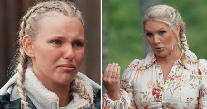 Tindra och Anna Brolin i Farmen