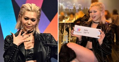 AleXa i Melodifestivalen 2026 med låten ""Tongue Tied".