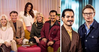 Alex Letic är programledare i "Sverige live". Foto: Eva Edsjö/SVT & Janne Danielsson/SVT