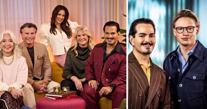 Alex Letic är programledare i "Sverige live". Foto: Eva Edsjö/SVT & Janne Danielsson/SVT