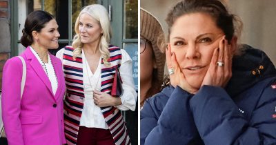 Kronprinsessan Victoria och Kronprinsessan Mette-Marit