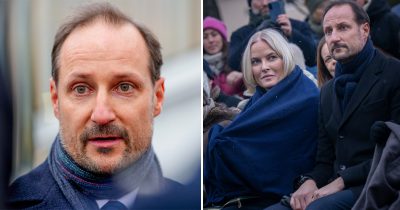 Kronprinsessan Mette-Marit och kronprins Haakon