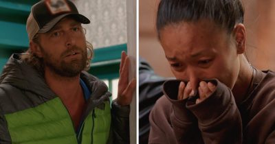 Jonas Ackrell och Pim i Farmen.