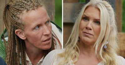 Stephanie Hönig och Anna Brolin i Farmen.