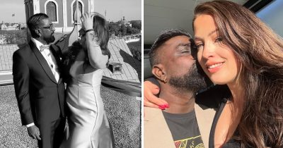 Karolina Finskas och Jakob Grünberg från Love is blind.