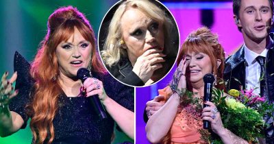 Nanne Grönvall i Melodifestivalen 2026. Foto: Johan Nilsson/TT