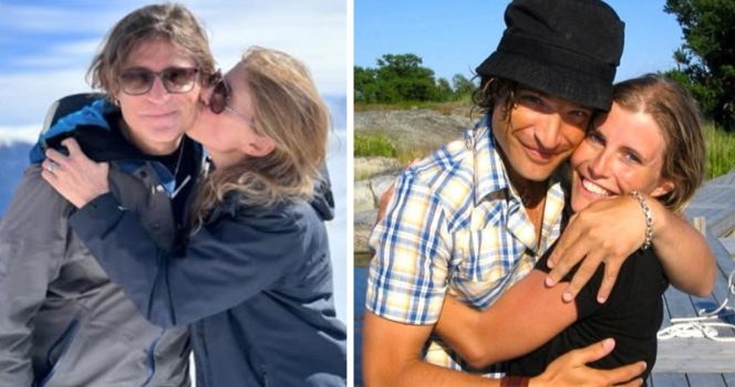 Andreas Johnson firade sin första alla hjärtans dag utan sin hustru Lisa