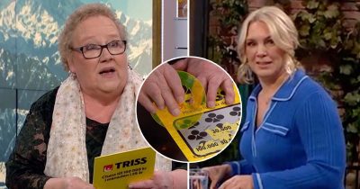 Triss-gästen Ulla och Anna Brolin i Nyhetsmorgon. Foto: TV4