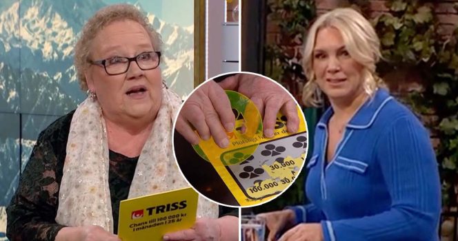 Triss-gästen Ulla och Anna Brolin i Nyhetsmorgon. Foto: TV4