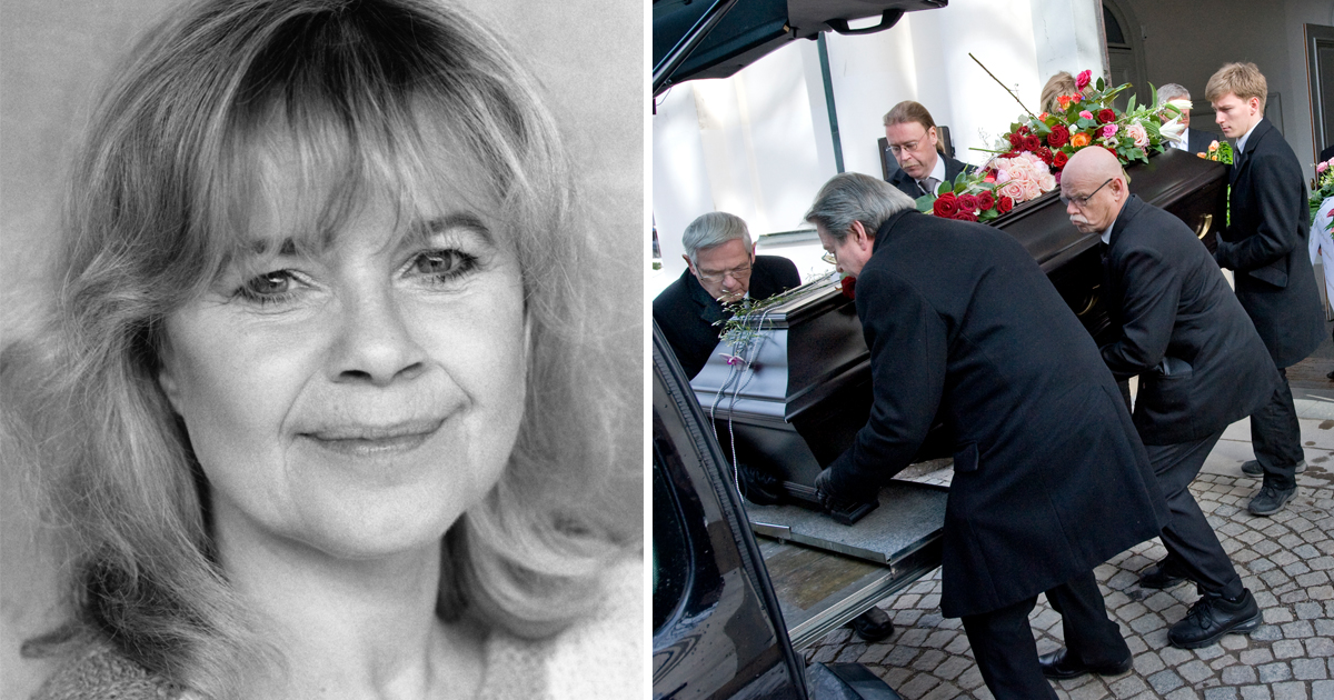 Lena Nyman planerade sin egen begravning
