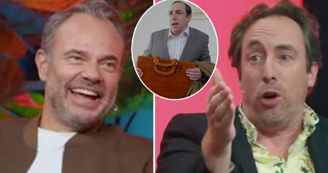 David Hellenius och Per Andersson i "Gilla läget". Foto: TV4