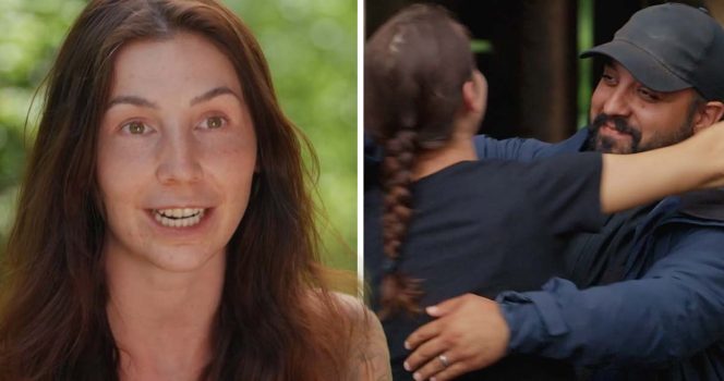 Angelica Johnsen och Ahmed Asp i Farmen.