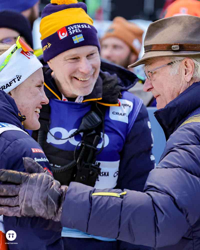 Kung Carl XVI Gustaf.