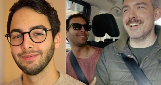 Darin Zanyar och pojkvännen Killian Doherty. Foto: SVT