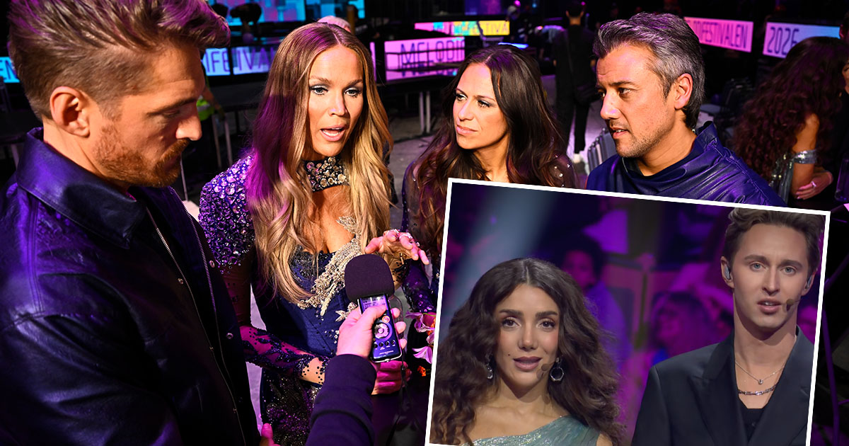 Gina Dirawi och Hampus Nessvold leder Melodifestivalen