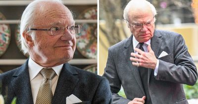 Kung Carl XVI Gustaf.