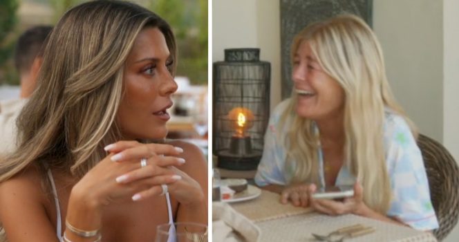 Bianca Ingrosso och Pernilla Wahlgren i "Wahlgrens värld"