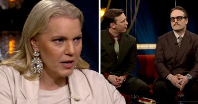 KAJ besöker Carina Bergfeldts talkshow