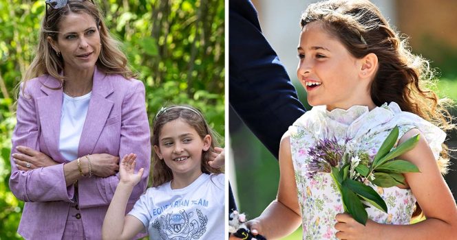 Prinsessan Madeleine och prinsessan Adrinenne.