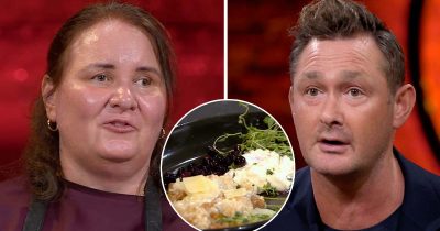 Lilian Hansen, Tom Sjöstedt i Sveriges mästerkock 2026. Foto: TV4