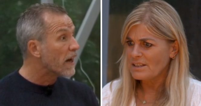 Pernilla Wahlgren och Christian Bauer ryker ihop