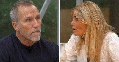 Pernilla Wahlgren och Christian Bauer