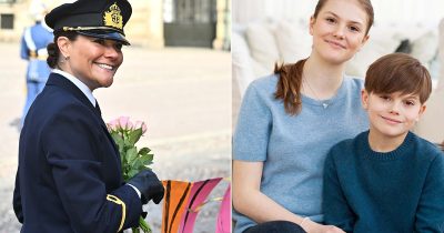 Kronprinsessan Victoria, prinsessan Esteller och prins Oscar